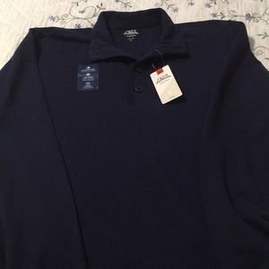 Men’s long sleeve polo